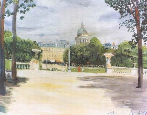 Paris Scene oil painting